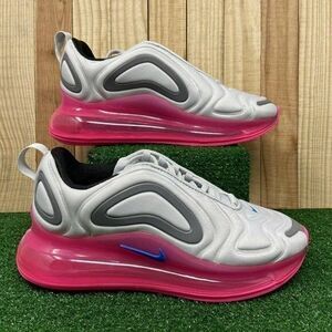 NEW Nike AQ3196-008 Air Max 720 GS Sneakers Platinum Pink Blast Kid's SZ 6y